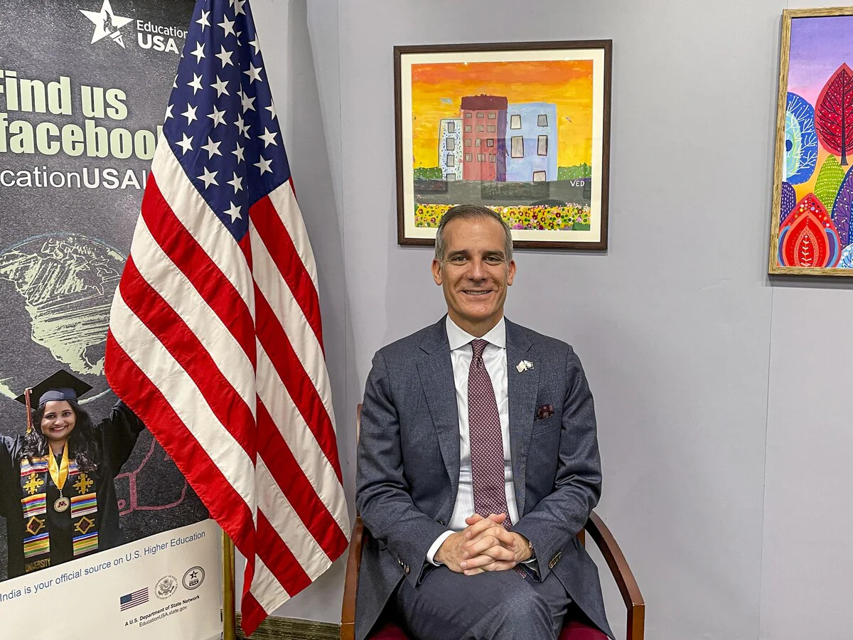 U.S. to Send Indian Astronaut to ISS by Year-End, Says Ambassador Eric Garcetti