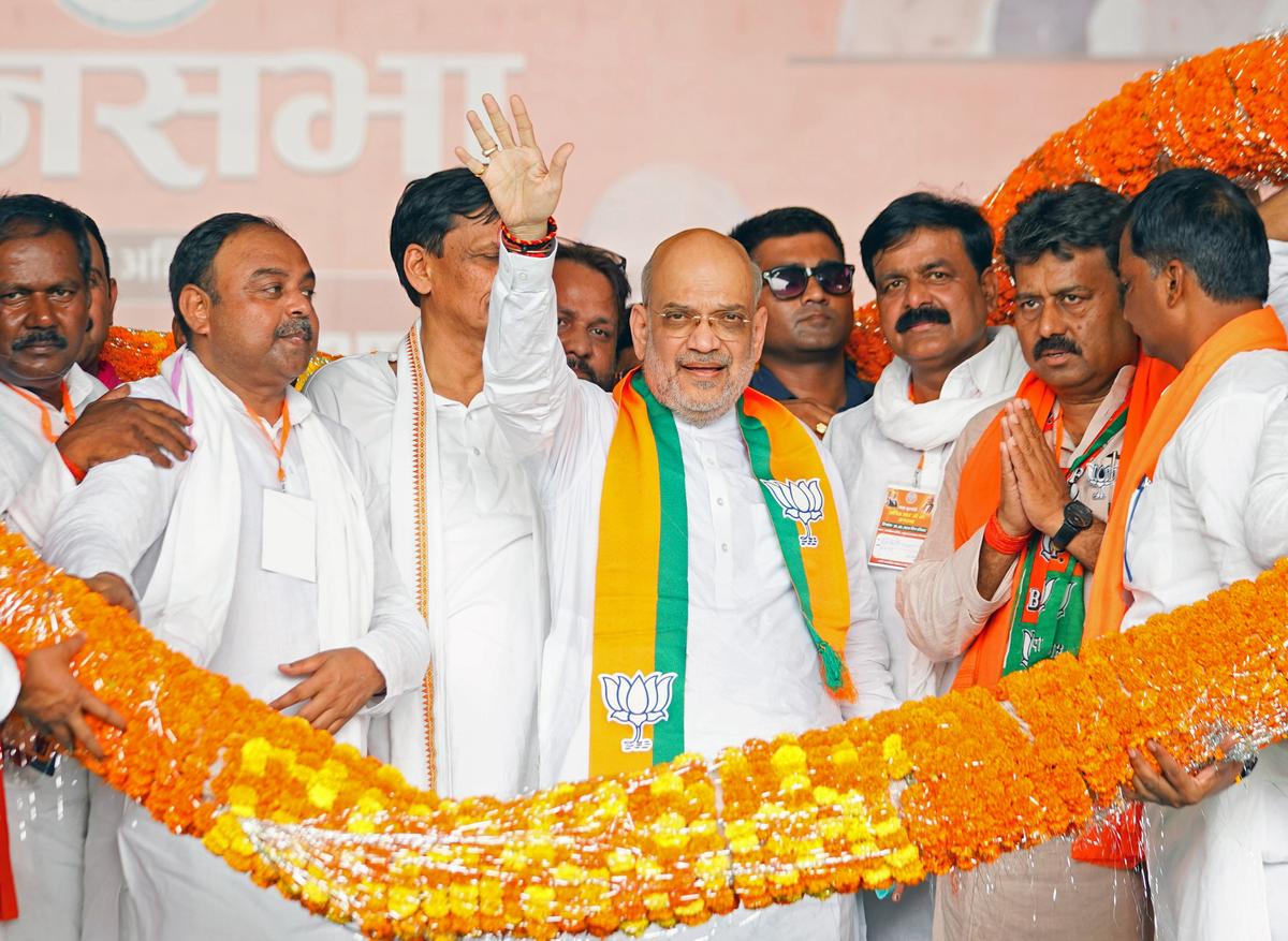Amit Shah and J.P. Nadda Rally in Bihar for NDA Candidates