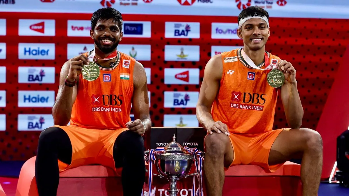 Satwiksairaj Rankireddy and Chirag Shetty Clinch Thailand Open Super 500 Title