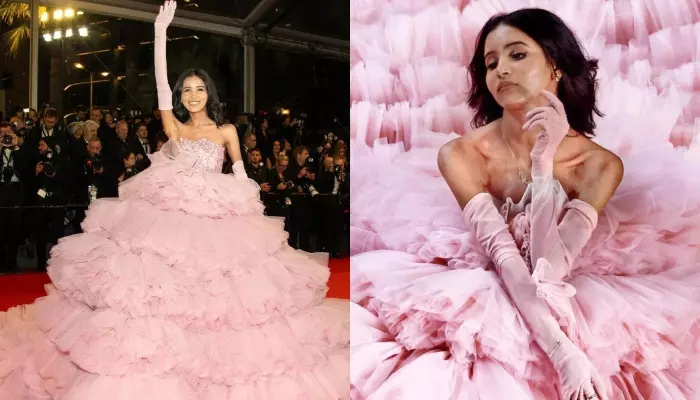 Delhi-Based Fashion Influencer Nancy Tyagi Makes Red Carpet Debut at 77th Cannes Film Festival